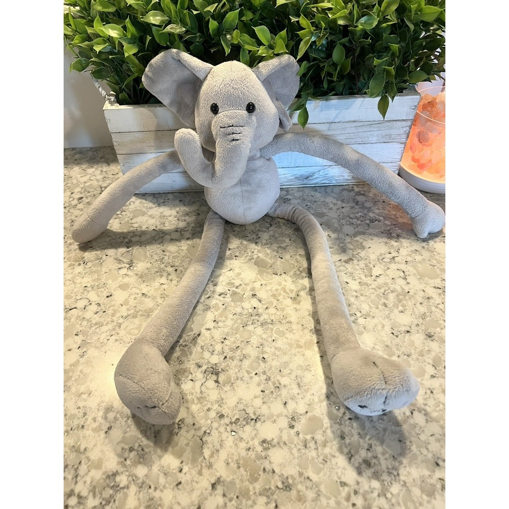 FAO Schwartz Long Sliding Adjustable Arms & Legs Elephant Plush 16" Toys R Us